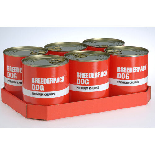 Breederpack Dog Premium Chunks Dog Food 6 x 800g Sale