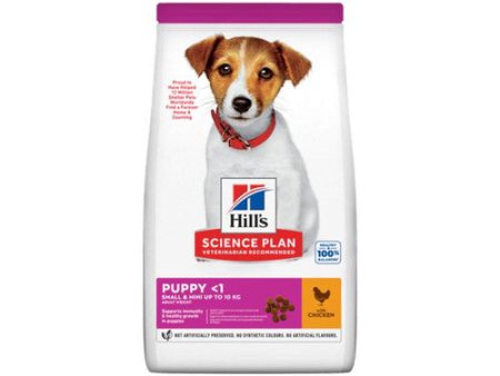 Hill s Science Plan Puppy Small & Mini Dry Chicken 1.5kg on Sale