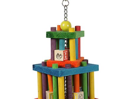 Happy Pet Building Block Maze Parrot Toy For Discount