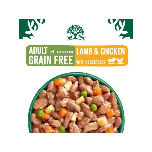 James Wellbeloved Adult Wet Dog Food Pouch With Lamb, Rice And Vegetables In Gravy 10 x 150g Hot on Sale