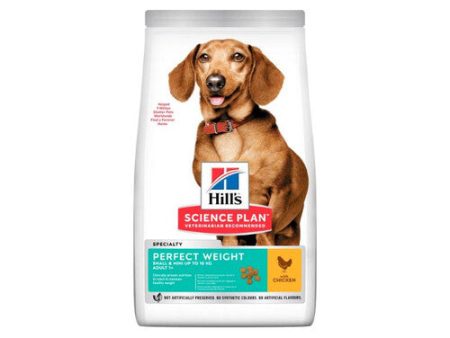 Hill s Science Plan Adult Perfect Weight Small & Mini Dry Dog Chicken 1.5kg Sale