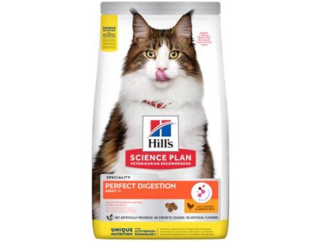 Hill s Science Plan Adult Perfect Digestion Dry Cat Chicken 1.5kg For Discount