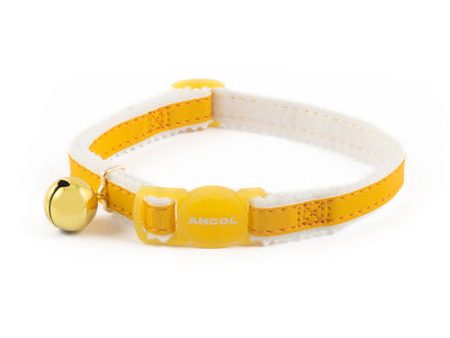 Ancol Safety Reflective Cat Collar Yellow Sale