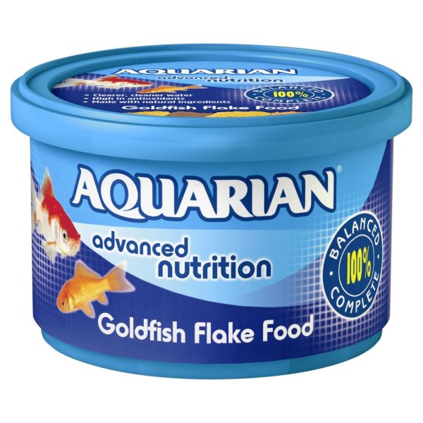 Aquarian Goldfish Flake Food 25g Online now