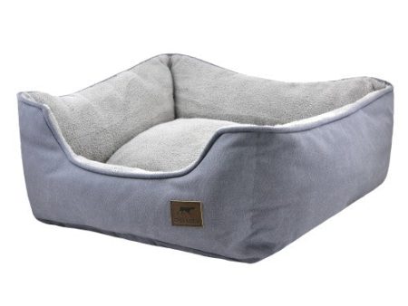 Tall Tails Bolster Dog Bed Charcoal Large For Sale