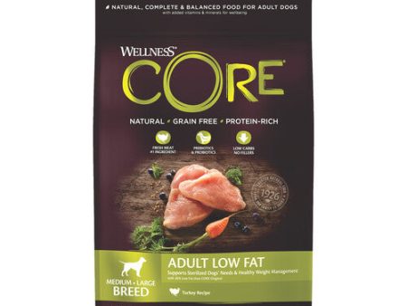 Wellness CORE Low Fat Turkey Grain Free Adult Dry Dog Food 10kg Online Sale