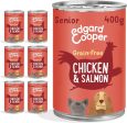 Edgard & Cooper Senior Grain Free Wet Dog Food with Chicken & Salmon 6 x 400g Online