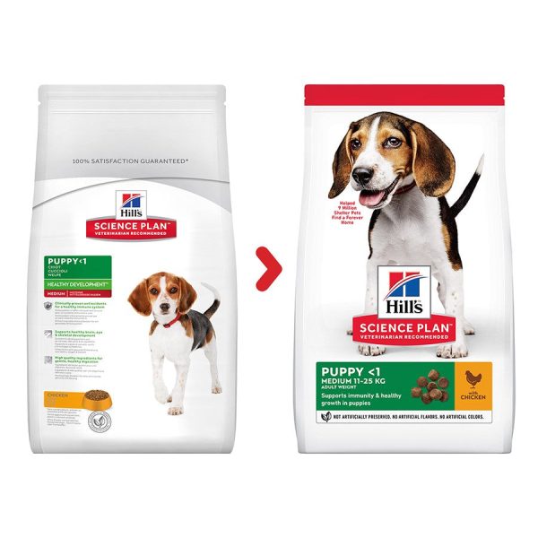 Hill s Science Plan Puppy Medium Dry Dog Chicken 14kg Hot on Sale