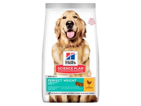 Hill s Science Plan Adult Perfect Weight Large Breed Dry Dog Chicken 12kg Online now