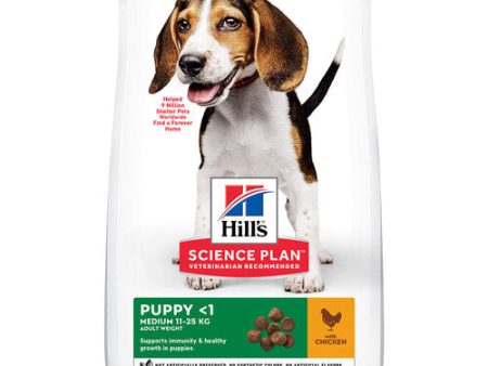 Hill s Science Plan Puppy Medium Dry Dog Chicken 14kg Hot on Sale