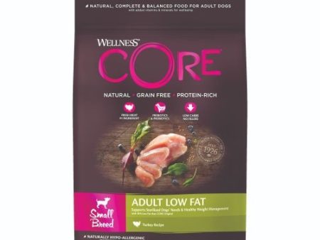 Wellness CORE Small Breed Low Fat Turkey Grain Free Adult Dry Dog Food 5kg For Discount