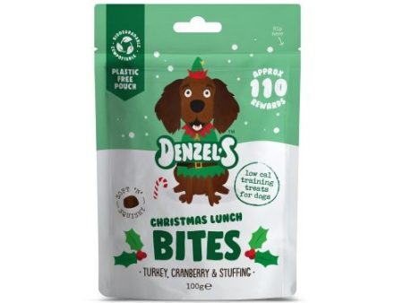 Denzel s Christmas Lunch Bites Low Cal Training Treats 100g Cheap