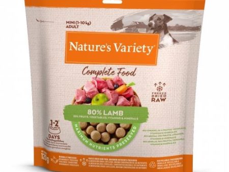 Nature s Variety Complete Freeze Dried Dog Food Lamb 120g Hot on Sale