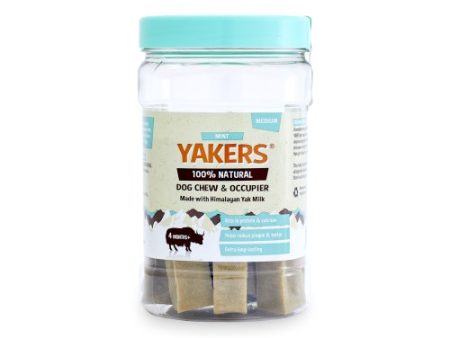 YAKERS Himalayan Dog Chew Mint Medium Occupier Tub For Sale