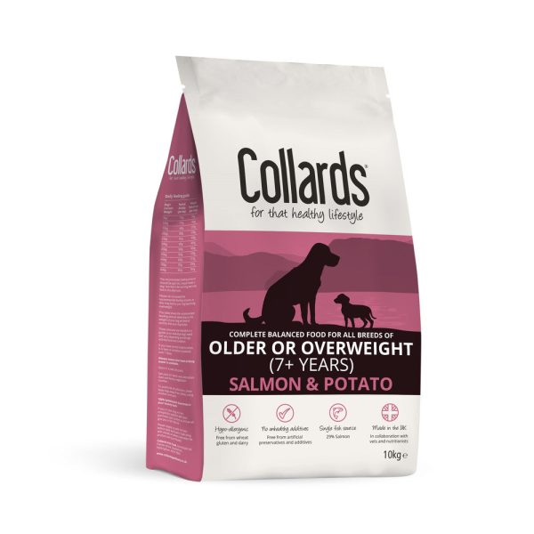 Collards Salmon And Potato Senior Dry Dog Food - 10kg Cheap