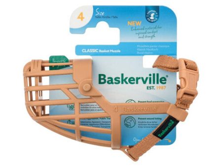 Baskerville Classic Basket Muzzle Size 4 Online now