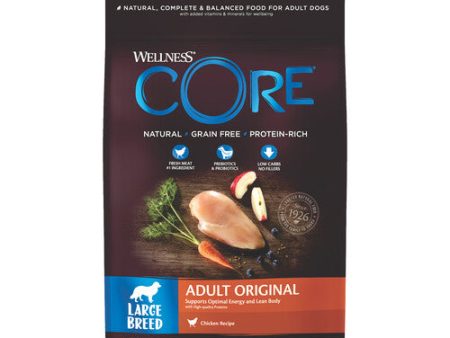 Wellness CORE Large Breed Chicken Grain Free Dry Adult Dog Food 10kg Hot on Sale