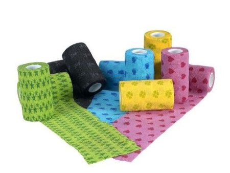 Kruuse Fun Flex Pet First Aid Bandage Assorted 10cm Online Hot Sale