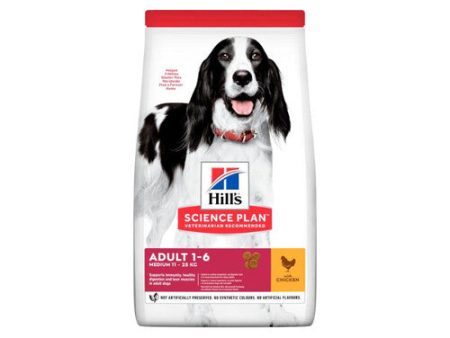 Hill s Science Plan Adult Medium Dry Dog Chicken 2.5kg on Sale