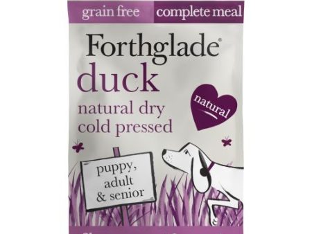 Forthglade Grain Free Natural Cold Pressed Adult Dry Dog Food with Duck 6kg Cheap