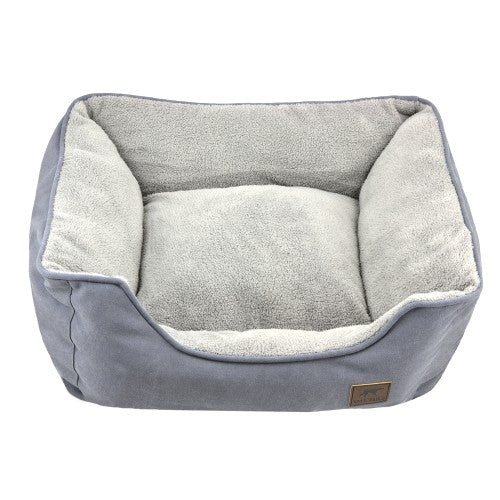 Tall Tails Bolster Dog Bed Charcoal Large For Sale