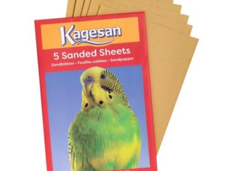 Kagesan Bird Cage No6 Red Sandsheets 5-Pack Online now