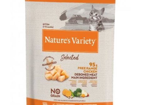 Nature s Variety Selected Dry Kitten Food Free Range Chicken 300g For Discount