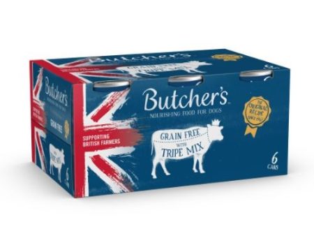 Butchers Tripe Mix Adult Dog Food 6 x 1200g Cheap