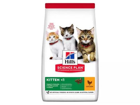 Hill s Science Plan Kitten Dry Chicken 1.5kg Online now