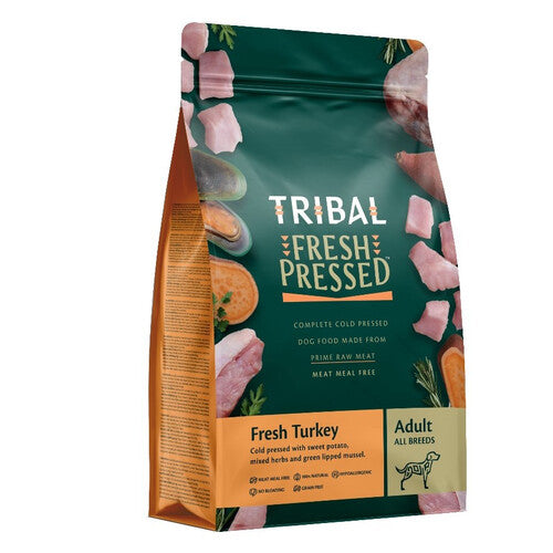 Tribal TLC Grain Free Cold Pressed Turkey Adult Dog Food 2.5kg Sale