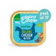 Edgard & Cooper Grain Free Organic Wet Puppy Food With Chicken & Fish 17 x 100G Cheap