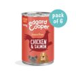 Edgard & Cooper Senior Grain Free Wet Dog Food with Chicken & Salmon 6 x 400g Online