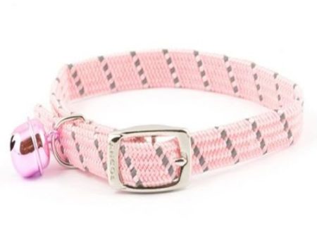 Ancol Reflective Softweave Cat Collar Pink Online Sale