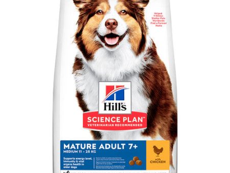 Hill s Science Plan Mature Adult Medium Dry Dog Chicken 14kg Discount