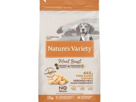 Nature s Variety Meat Boost Dry Food for Dogs Free Range Chicken 1.5kg Online Sale