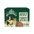 James Wellbeloved Adult Dog Pouch Turkey 12 x 90g Online Sale