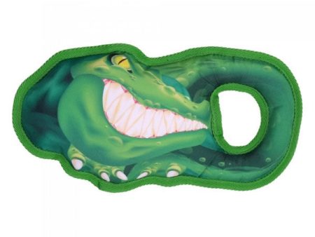 Zeus Growlers Tough Tug Dog Toys Crocodile For Cheap