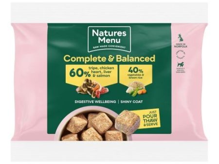 Natures Menu Complete & Balance 60 40 Tripe, Heart, Liver & Salmon 500g For Discount