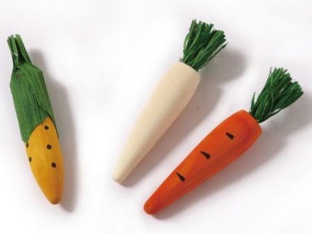 Wooden 3D Vegetables 3 Pack on Sale