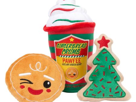 Christmas - Dog Toy - Gingercrumb Pawfee & Cookies Fashion