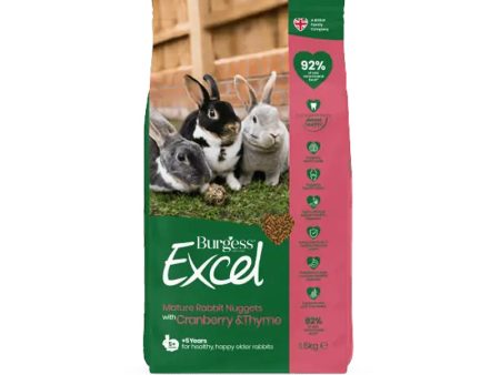 Burgess Excel Nuggets - Mature Rabbit Cheap