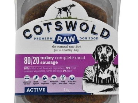 Cotswolds Adult Working Turkey Sausage Active 1kg Supply