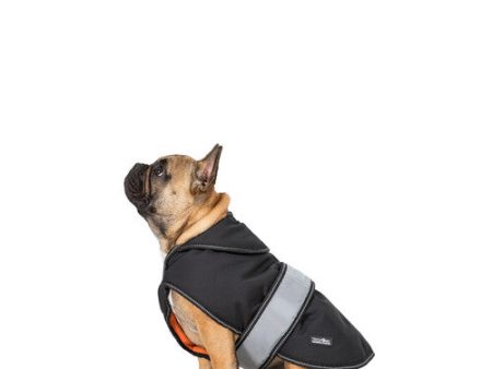 Trespaws Butch Black Fleece Lined Softshell Dog Jacket (M) Online Sale