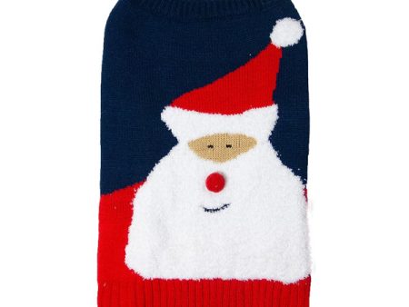 Christmas Navy Santa Jumper Online now