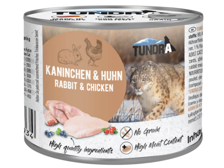 Tundra Cat Tin - Adult - Wild Rabbit & Chicken Supply