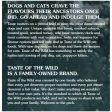 Taste of the Wild Wetlands Canine Canned Wet Dog Food  in Gravy 12 x 390g Supply