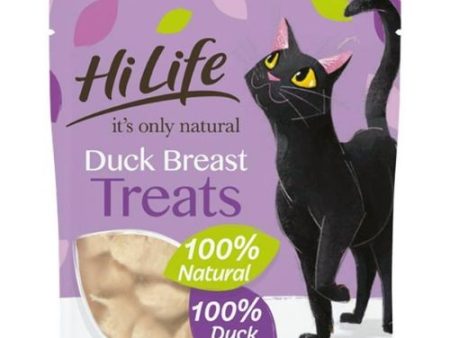 HiLife It s only Natural Duck Breast Cat Treats 10g Cheap