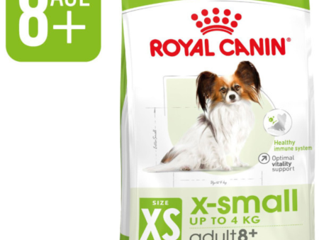 Royal Canin Xsmall Adult 8+ 1.5kg For Sale