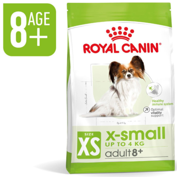 Royal Canin Xsmall Adult 8+ 1.5kg For Sale