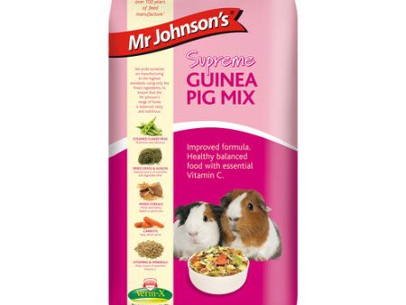 Mr Johnsons Supreme Guinea Pig Mix Food 15kg For Discount